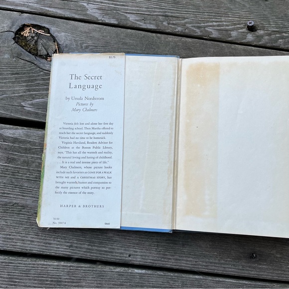 The Secret Language Vintage 1960 Hardcover Book By Ursula Nordstrom - Picture 4 of 14